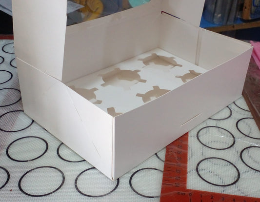 New Imported 6 Cupcake Box