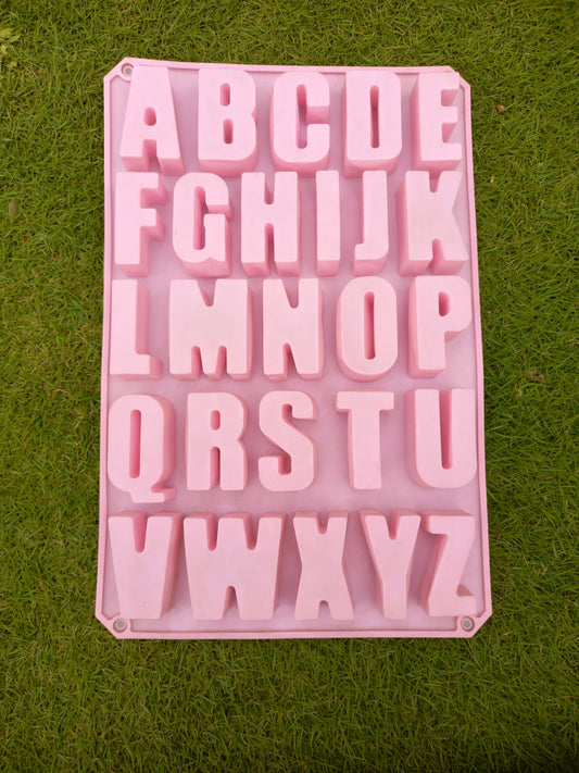 Capital Alphabet Silicon Mold