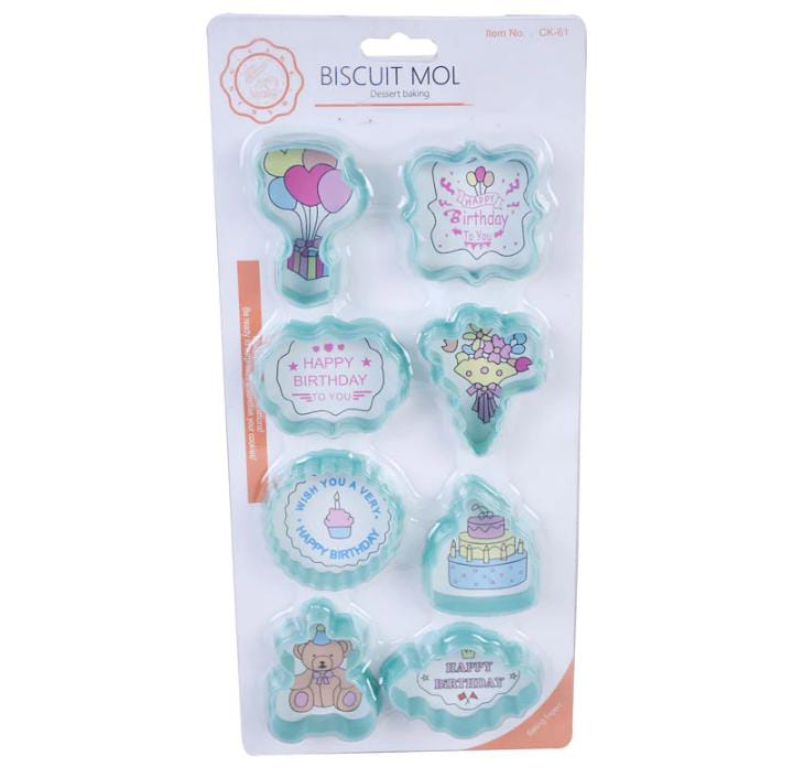 Square Cookie Cutter – Souvenir Picture Party Frame Plate Form – My Sweet Cutter – Made In Italy