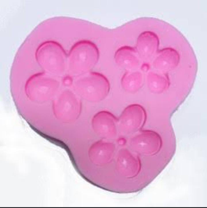 Silicon Daisy Flower Fondant Mold Size 2.75" x 2.75"