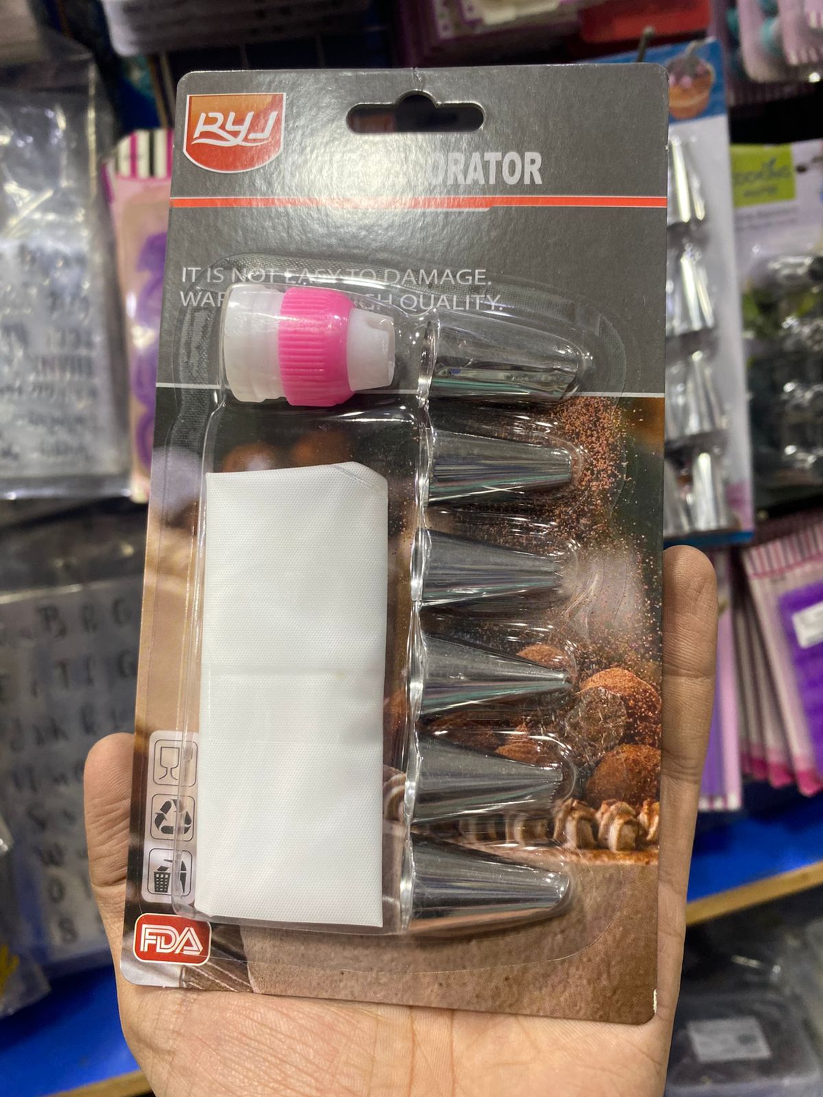 6pc Icing Nozzle Set