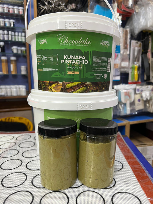 Chocolake Kunafa Pistachio Filling