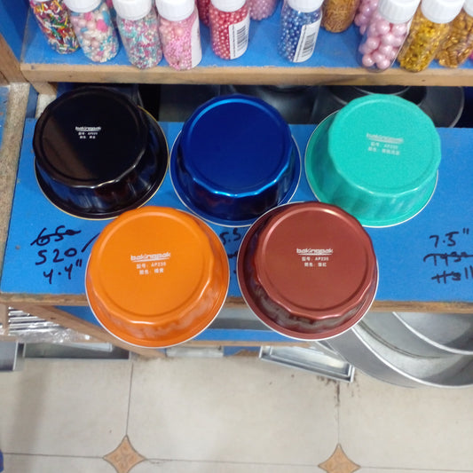 Aluminium Bakeware foil cup Round Shape