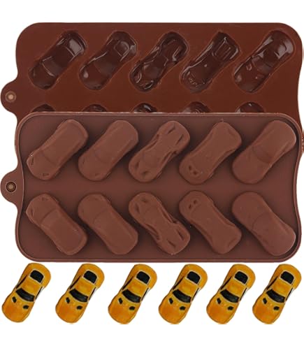 CARS SHAPE CHOCOLATE SILICON MOLD