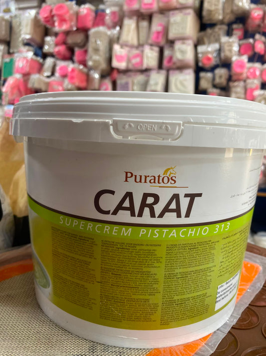 Puratos Carat Super Cream Pistachio Filling 5kg