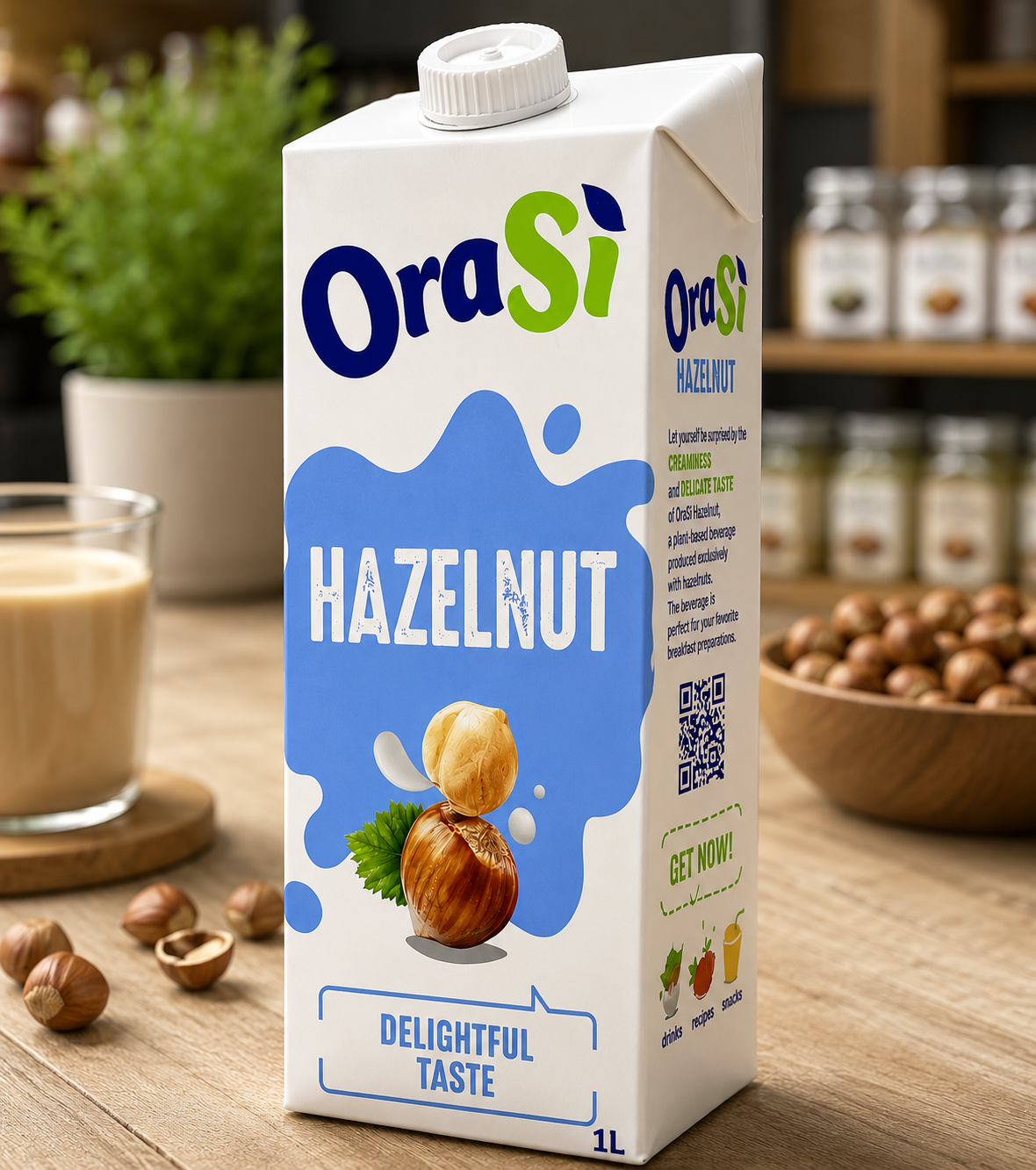 Orasi Hazelnuts Drink 1 Litre