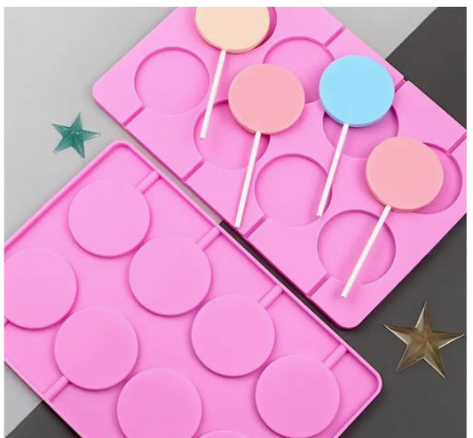 Silicon Lollipop Candy Mold size 1.5 inches