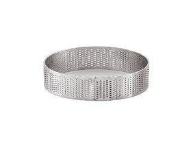 Perforated Round Tart Ring 3pc set