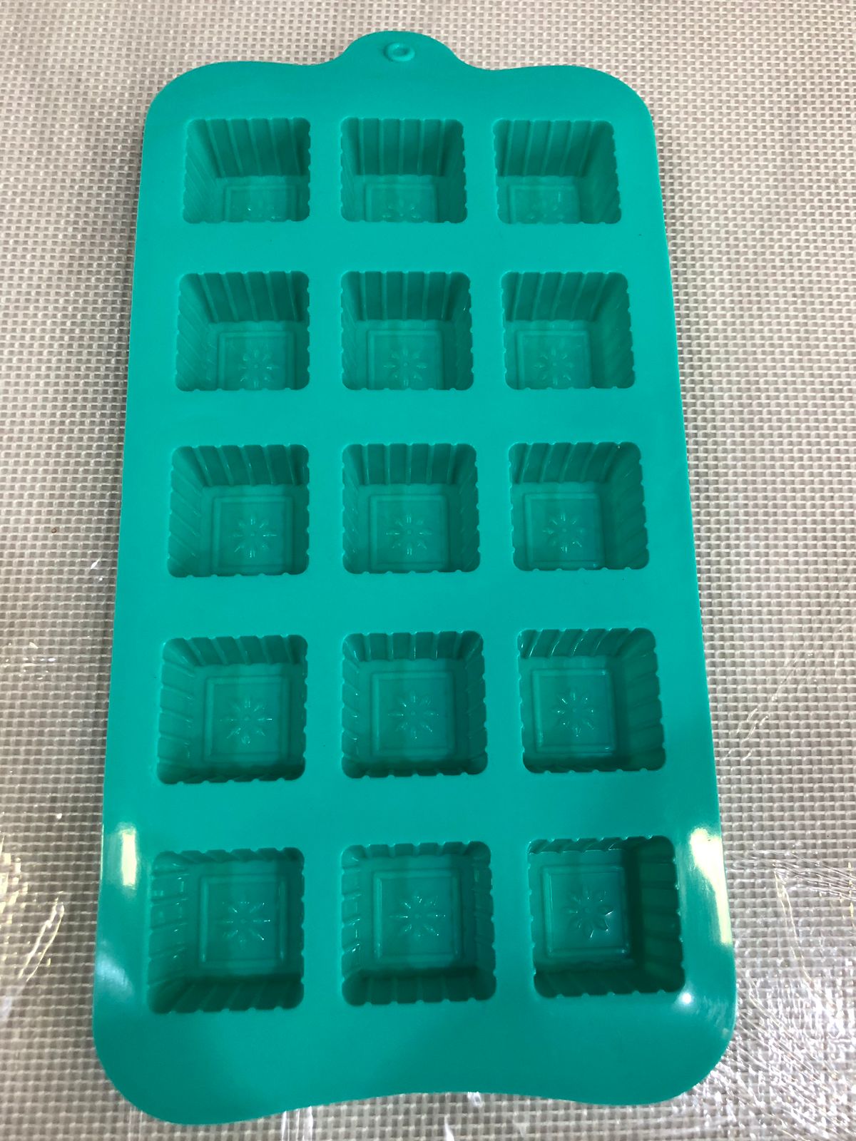 Silicone Square Imprecision Chocolate Mold 15 Cavity