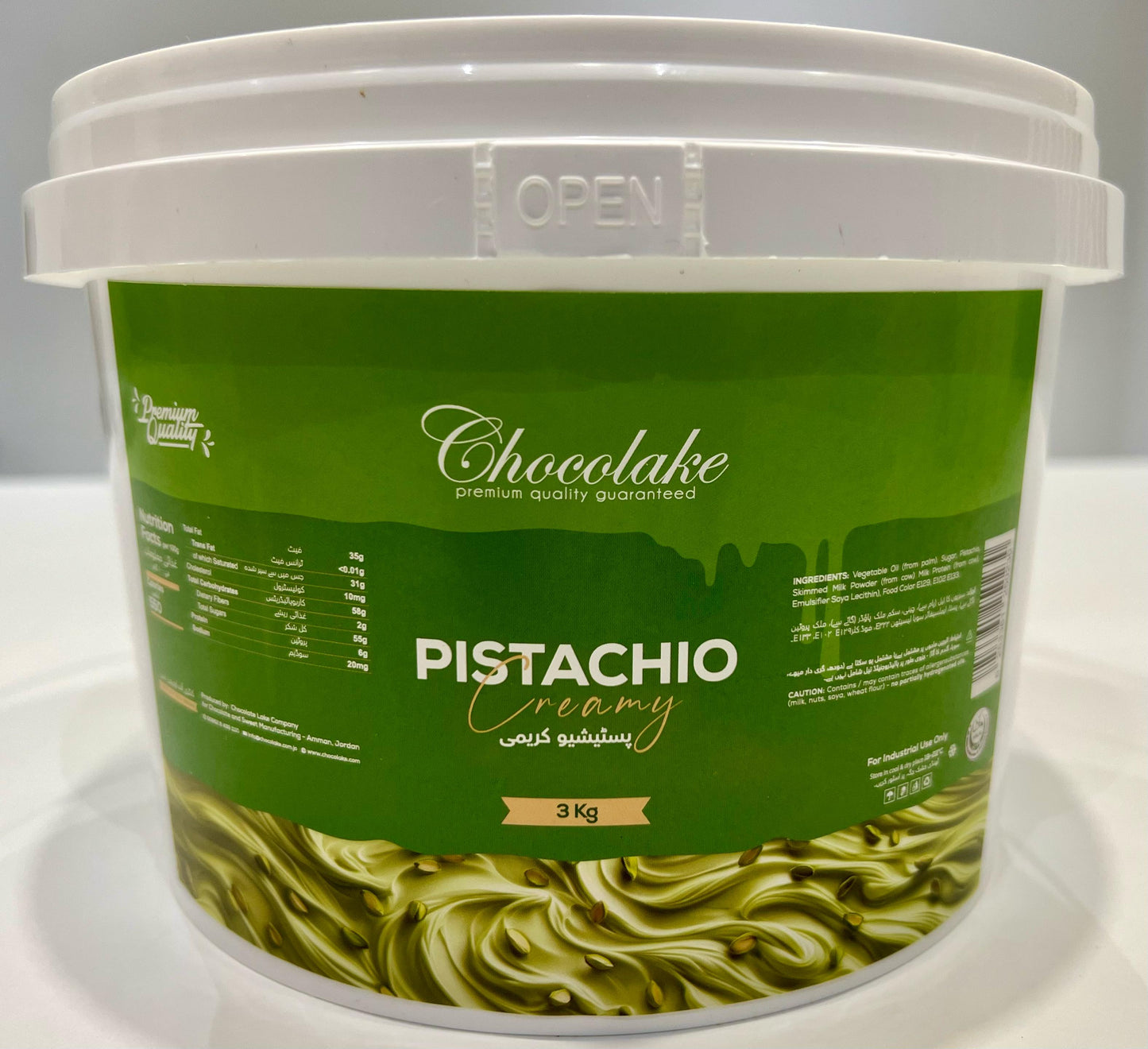 Chocolake Pistachio Filling