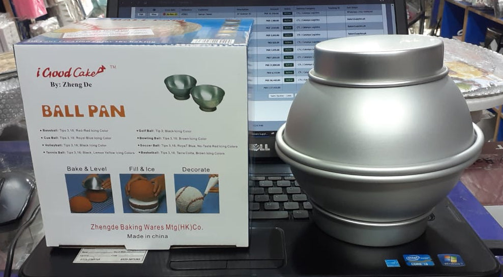 Sports Ball Pan 6.5" 2 Sphere Set