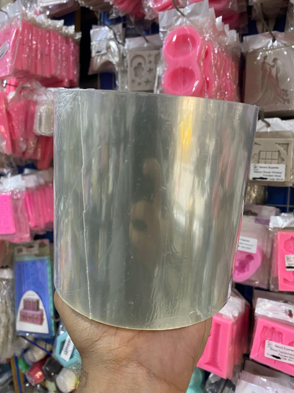 Cake Boarder Acetate Sheet Roll 12cm height & 33 meter length