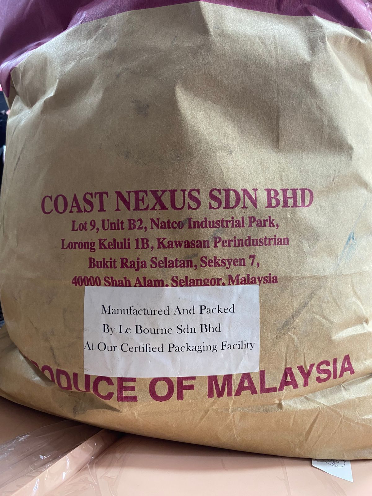 Coast Cocoa Powder MalaysIa 25KG Bag