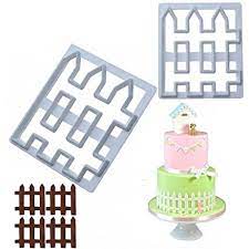 House Fence Fondant Cutter