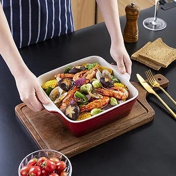 Non Stick Double Coated Square Pan 8 x 8 inches