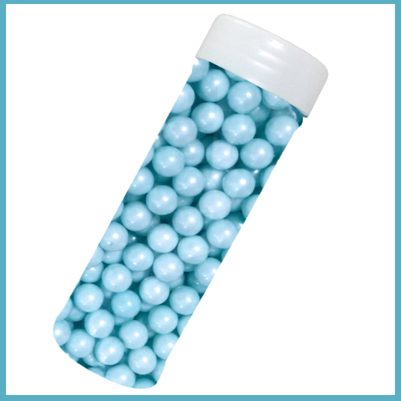 10mm Celeste Blue Balls Pearls Sprinkles