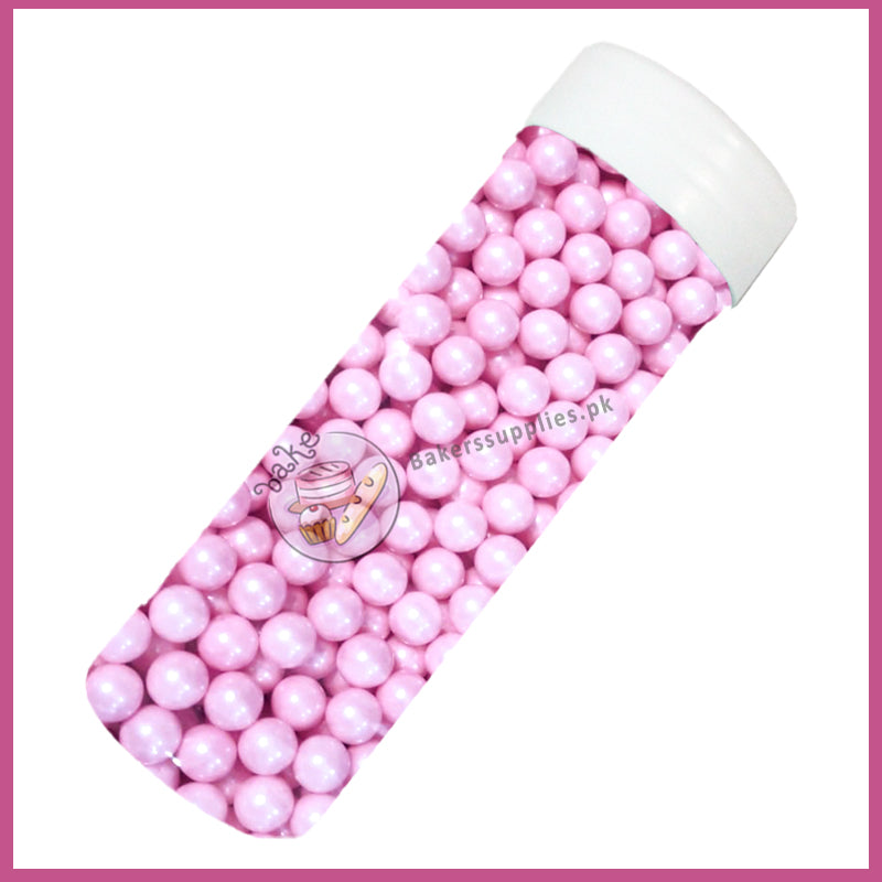 10mm Rose Pink Balls Pearls Sprinkles