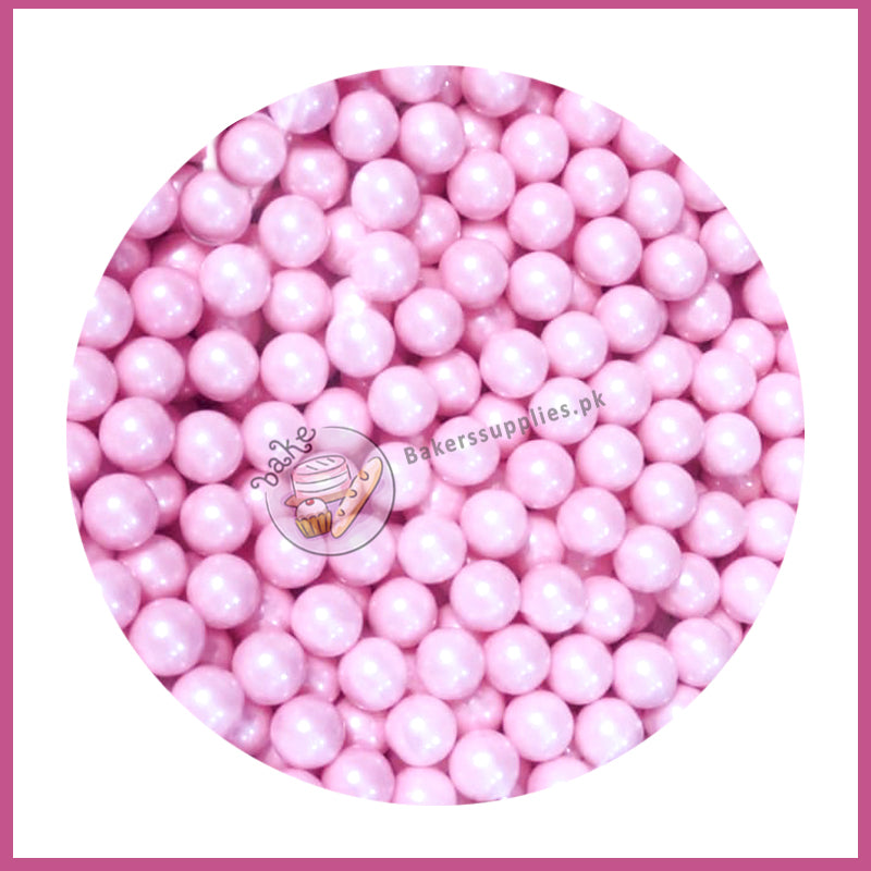 10mm Rose Pink Balls Pearls Sprinkles