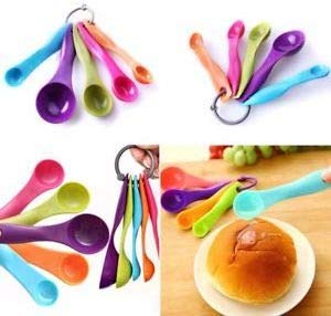 5pcs Multi Color Spoon Set