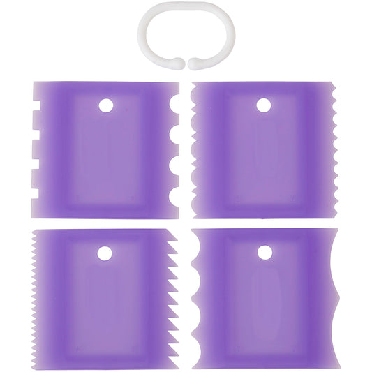 Texture Comb 4 Piece Set