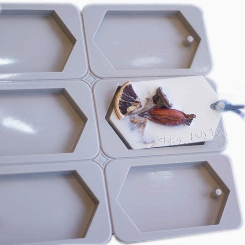 SILICON HEXAGONAL AROMATHERAPY CRYSTAL EPOXY MOLD