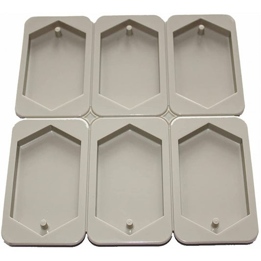 SILICON HEXAGONAL AROMATHERAPY CRYSTAL EPOXY MOLD