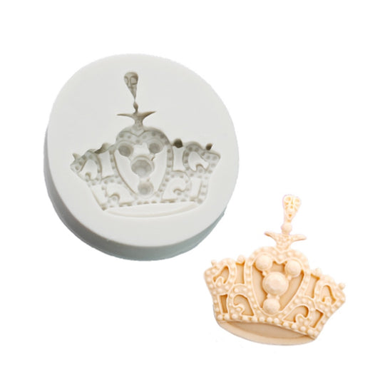KING CROWN FONDANT SILICON MOLD