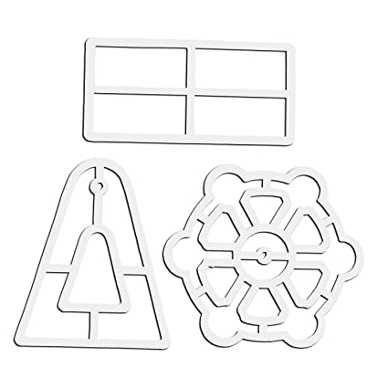 3 pcs Windmill Cookie Cutter