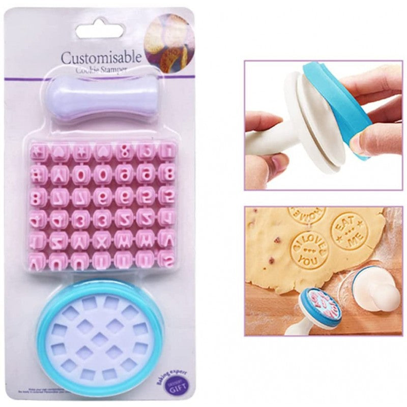 Customizable Cookie Stamper set