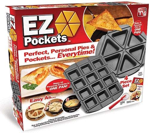 EZ Pocket Pies Maker 3pcs Set