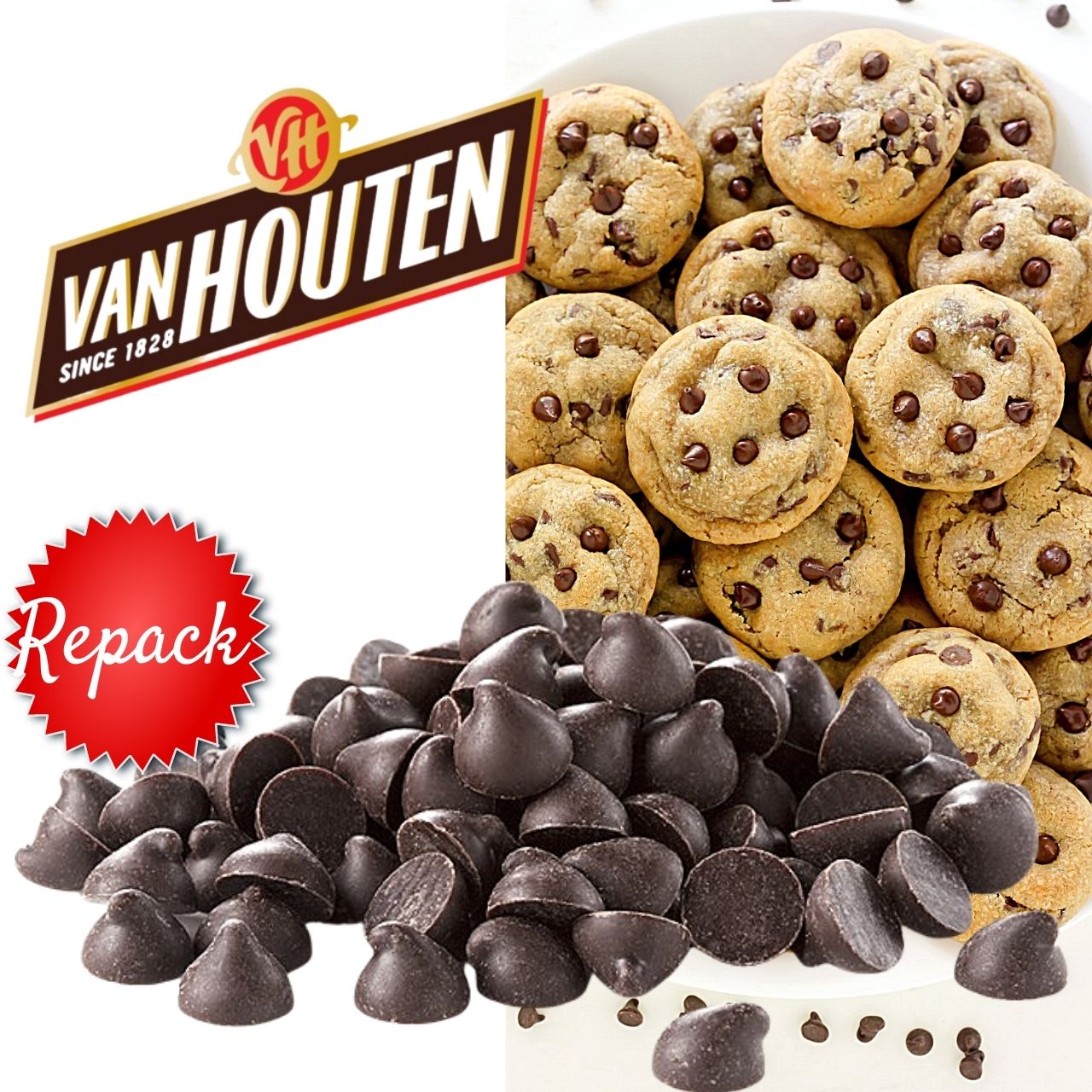 VanHouten Dark Semisweet Chocolate Chips