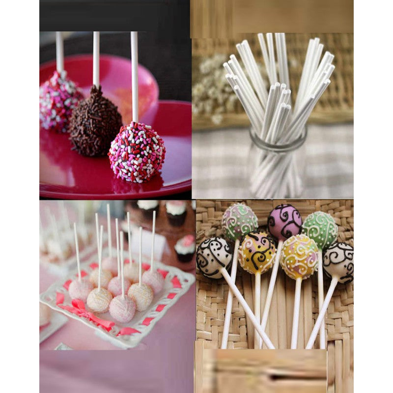 Cake Pop Sticks 6" (50 pcs pack)