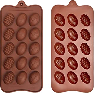 15 Cavity Easter Eggs Silicon Chocolate Mold 1"