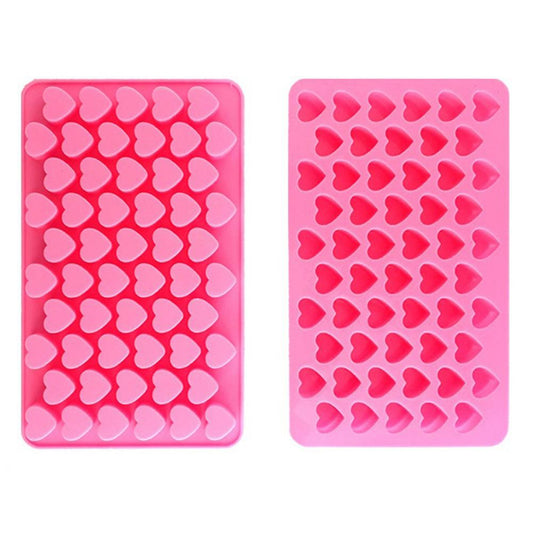 56 CAVITY LOVE HEART SILICON CHOCOLATE MOLD