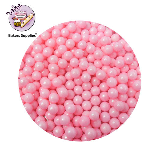 7mm Taffy Pink Balls Pearls Sprinkles