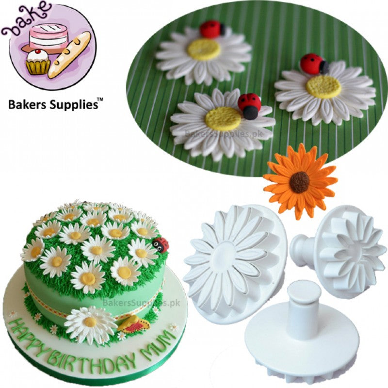 SUNFLOWER PLUNGER CUTTERS 3PCS SET