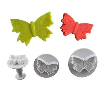 Mini Butterfly Plunger Cutter 3 Pcs Set