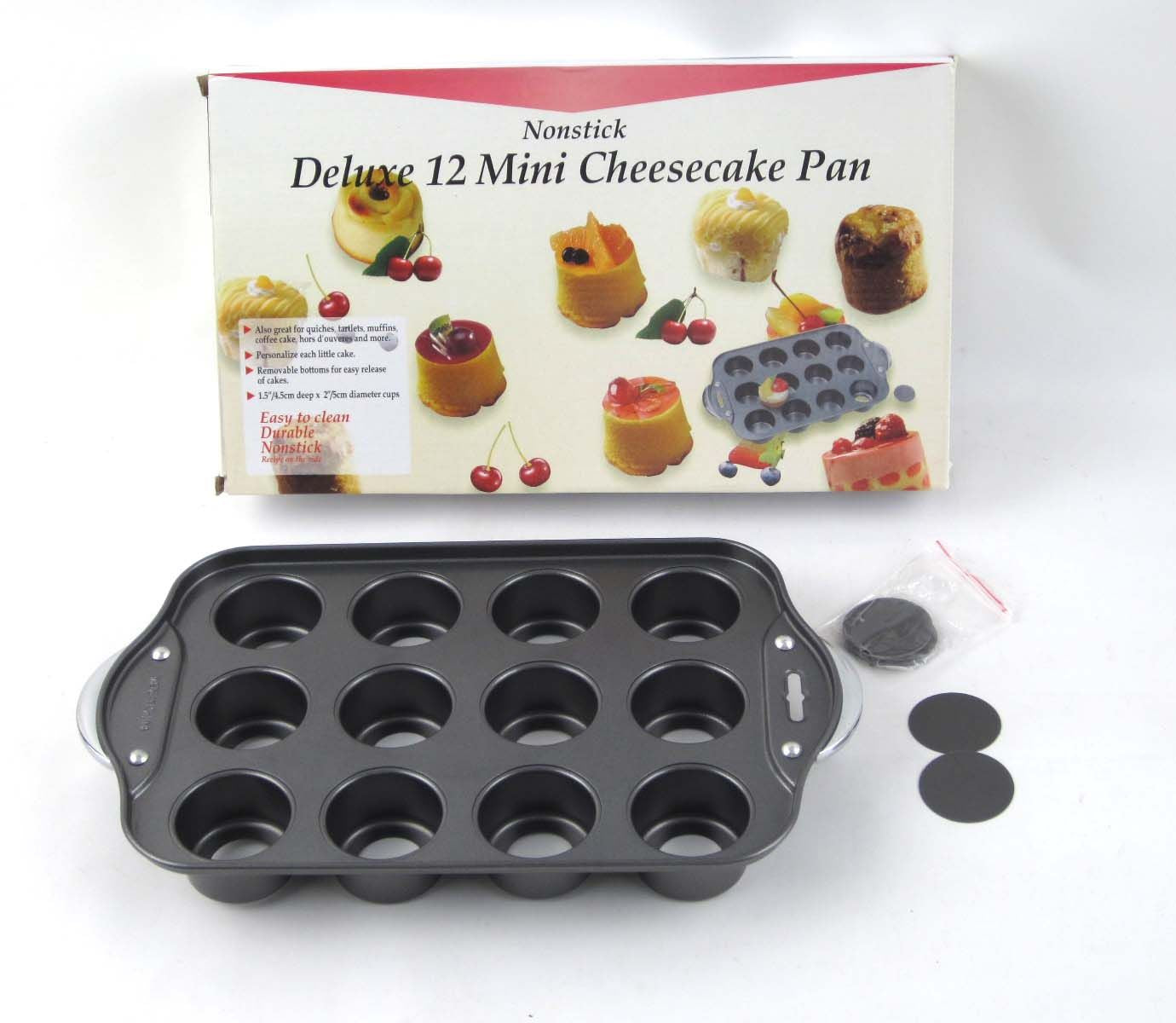 Deluxe Mini Cheesecake Pan – Bakers Supplies - Main Image