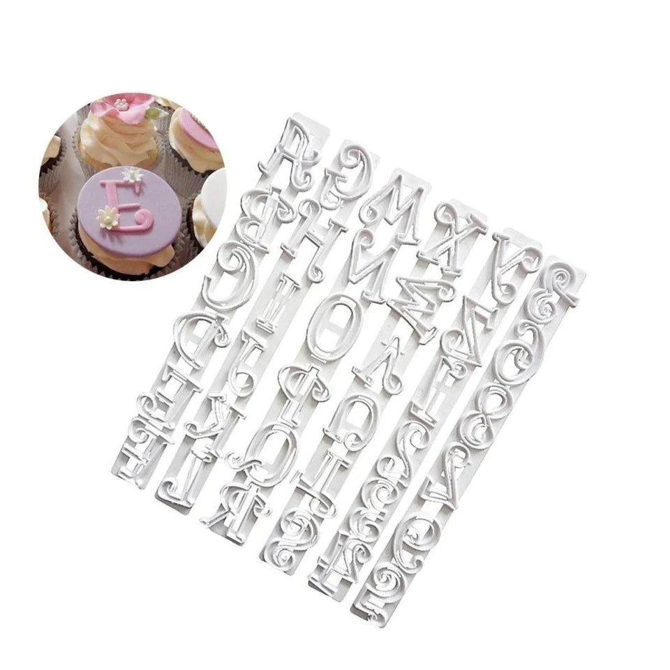 Funky Alphabet and Number Cutter Set