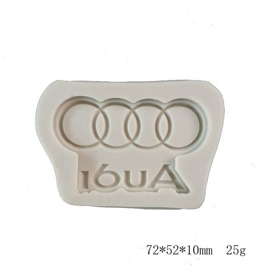 AUDI CAR LOGO SILICON MOLD