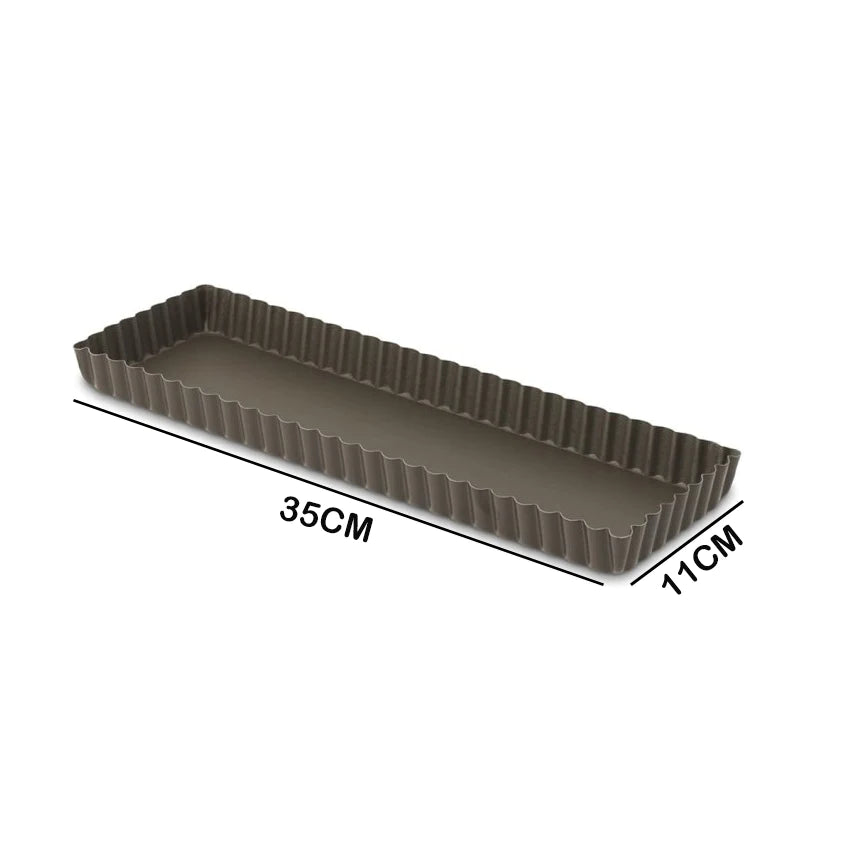 NS Tart Pan Rectangle Small 13.5" x 4" x 1"
