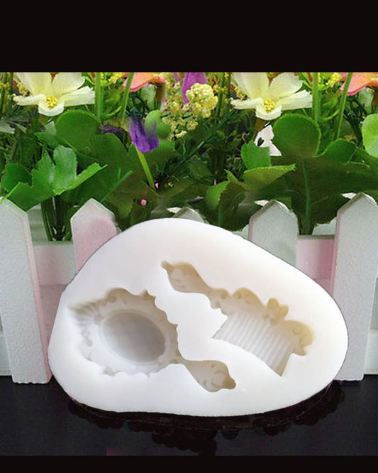 SILICON BEAUTY MIRROR FONDANT MOLD