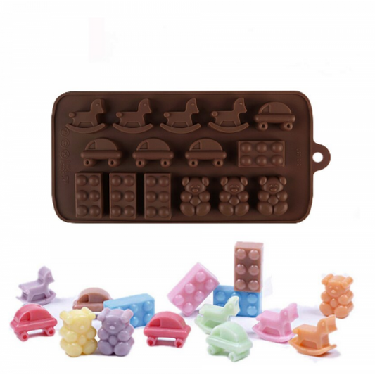 TOYS SILICON CHOCOLATE MOLD