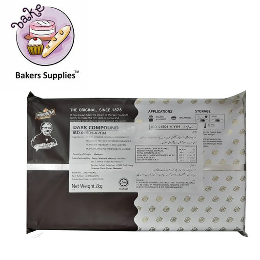 VanHouten Dark Semisweet Compound Chocolate 2 kg