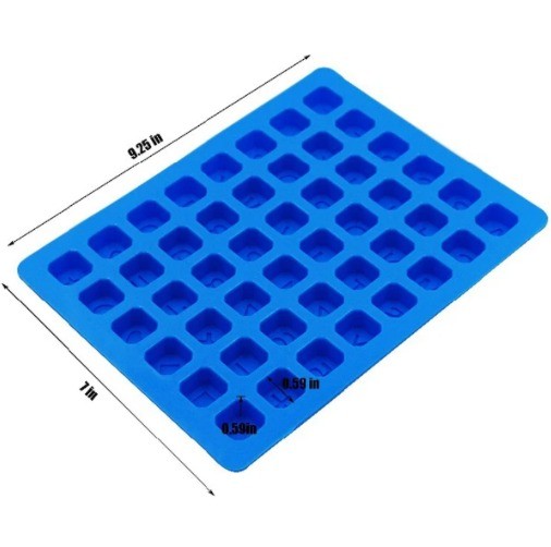 48 Cavity Alphabetical Numerical Silicone Mold