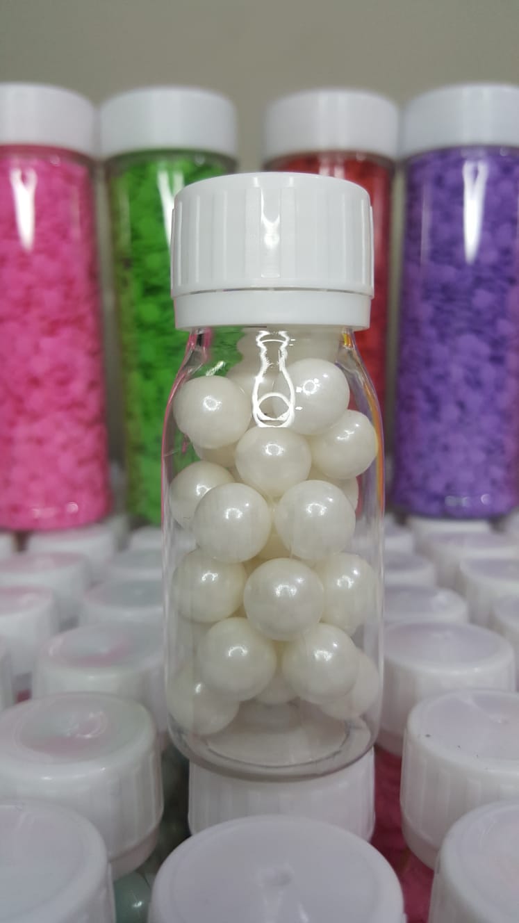 10mm Swiss White Balls Pearls Sprinkles