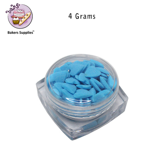 7mm Blue Hearts Sprinkle Confetti