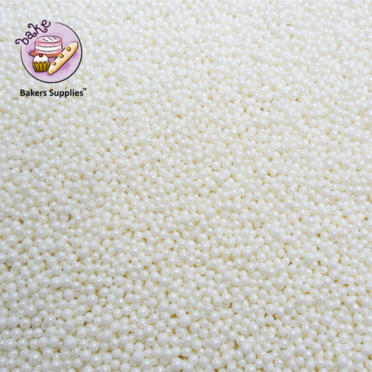 2mm Egg White Balls Pearls Sprinkles