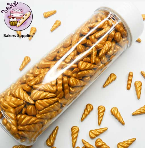 Golden Unicorn Horn Sprinkles