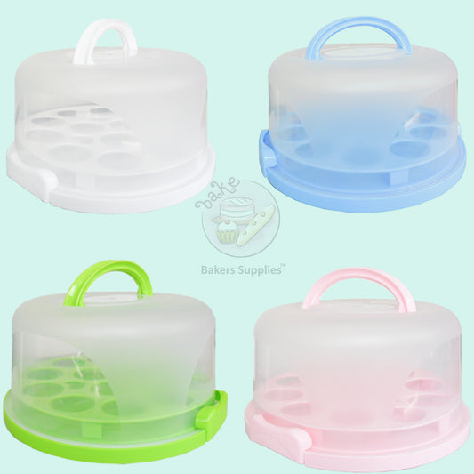 Round Cake Caddy Cupcake Caddy